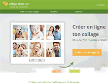 Tablet Screenshot of collage-photo.com